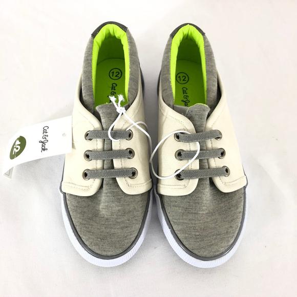 Cat & Jack Toddler Boys Lindon Sneakers Slip On 12 - Picture 2 of 4